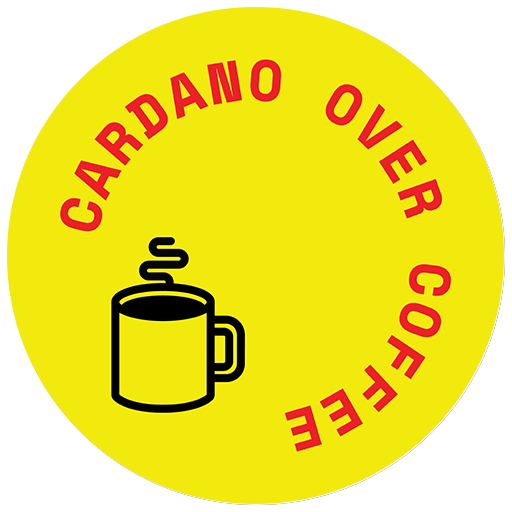 CARDANO OVER COFFEEE LOGO Circular