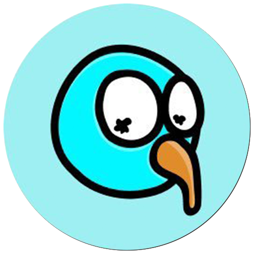 DERP BIRDS LOGO Circular