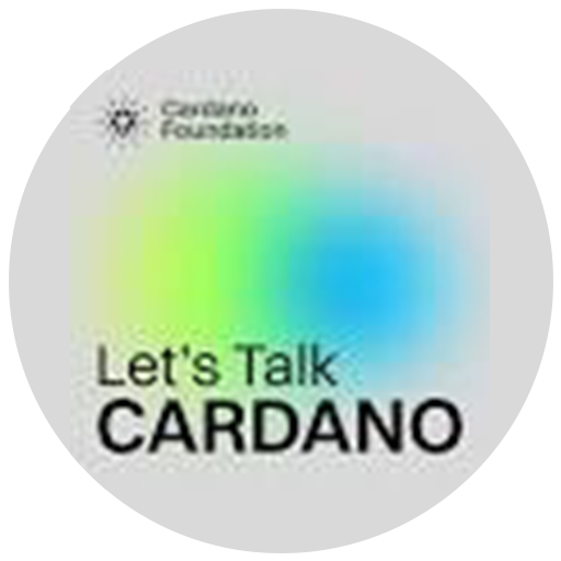 Lets Talk Cardano LOGO Circular